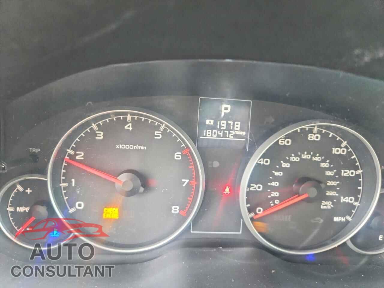 SUBARU OUTBACK 2014 - 4S4BRBCC4E3273900