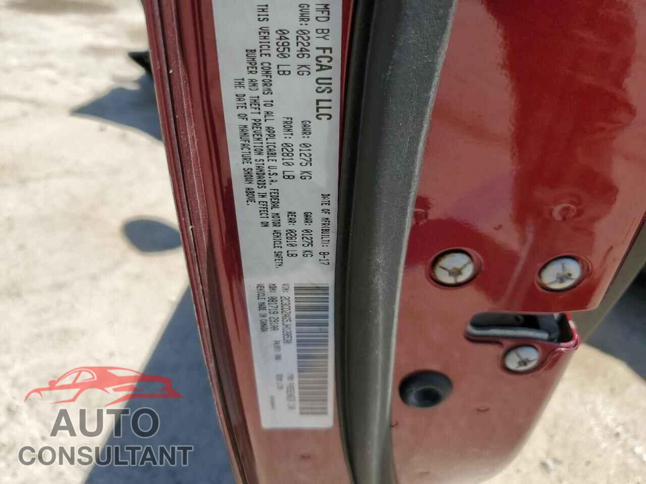 DODGE CHALLENGER 2018 - 2C3CDZAG5JH128530
