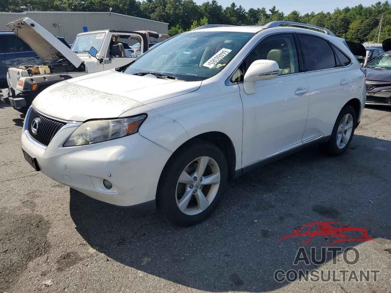 LEXUS RX350 2012 - 2T2BK1BAXCC152274