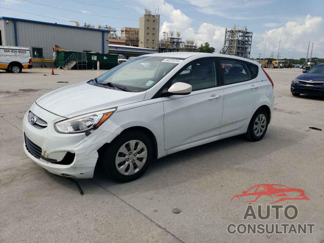 HYUNDAI ACCENT 2017 - KMHCT5AE1HU364228