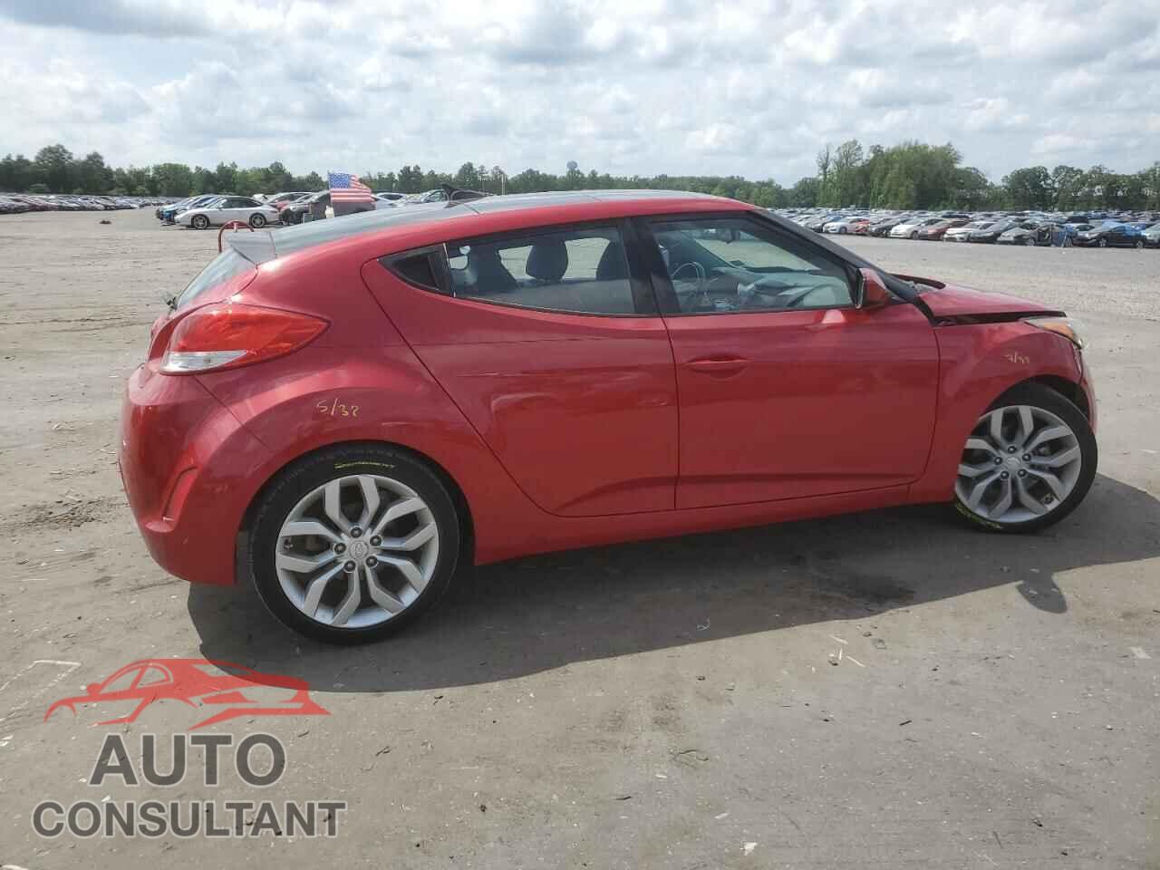HYUNDAI VELOSTER 2013 - KMHTC6AD2DU123771