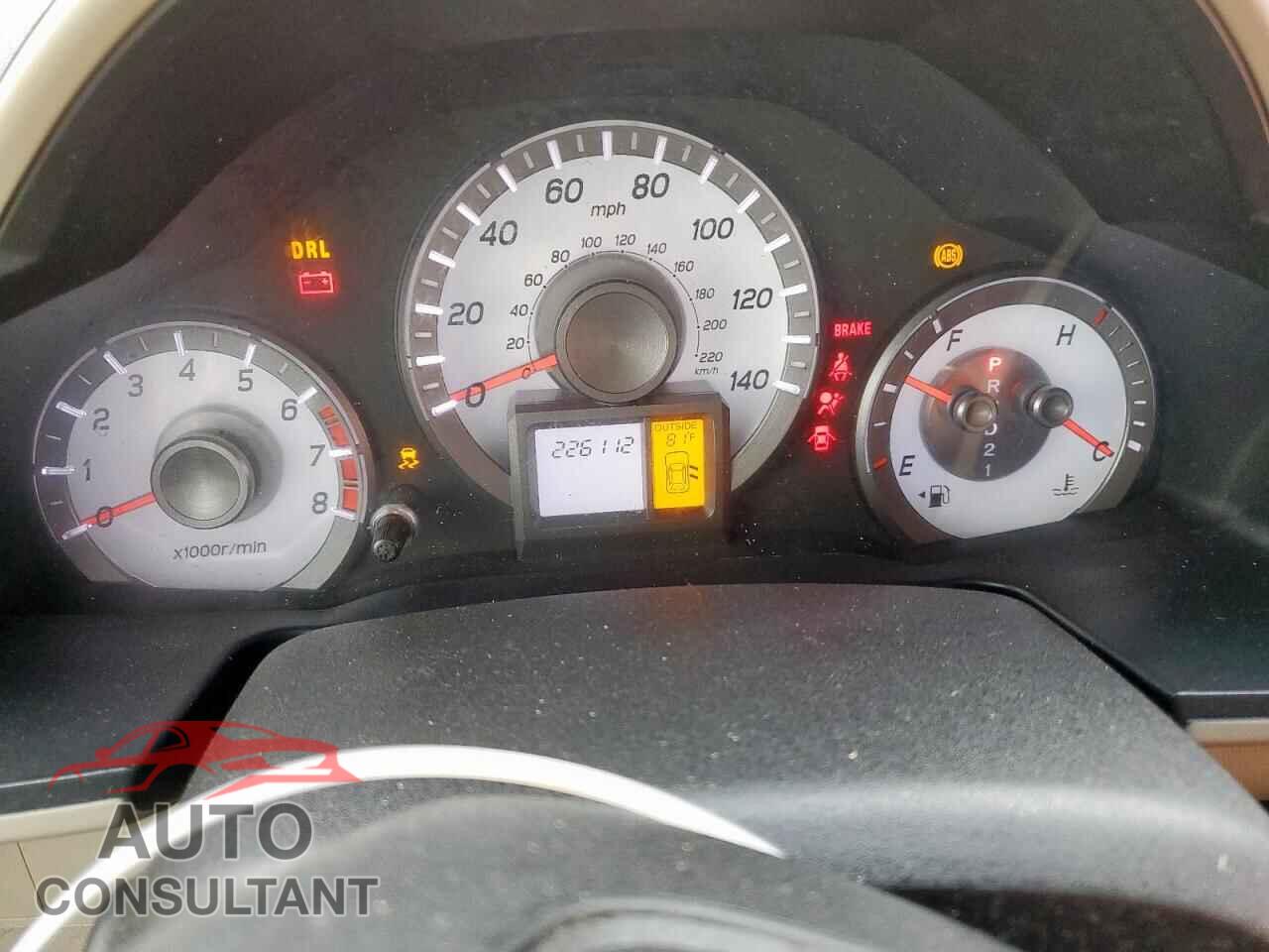 HONDA PILOT 2012 - 5FNYF3H54CB008031