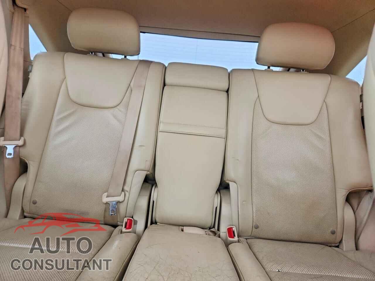 LEXUS RX350 2011 - 2T2BK1BA2BC087161