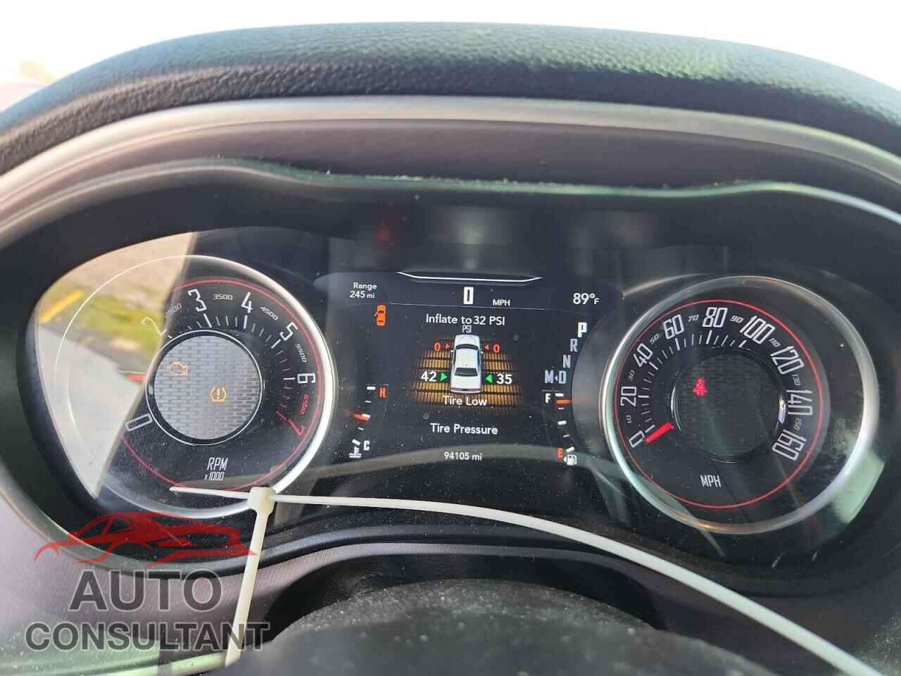DODGE CHALLENGER 2019 - 2C3CDZAG5KH672155