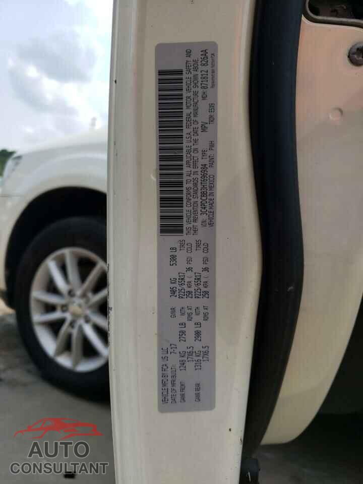 DODGE JOURNEY 2017 - 3C4PDCBB3HT696984