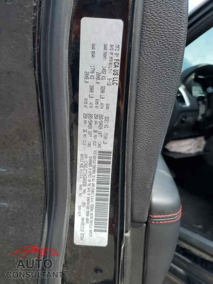 DODGE DURANGO 2017 - 1C4SDJCT1HC666299