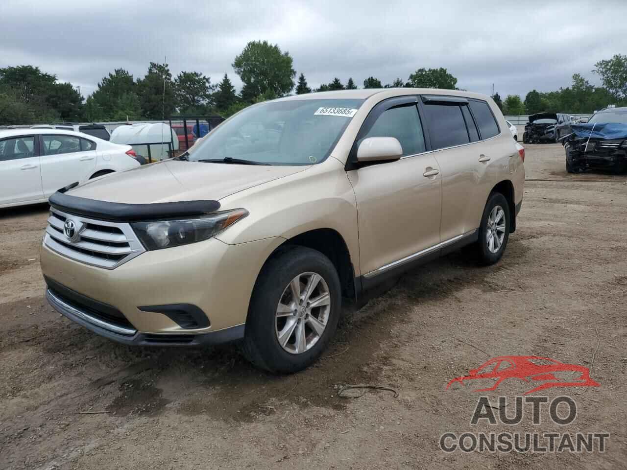 TOYOTA HIGHLANDER 2011 - 5TDBK3EH9BS059812