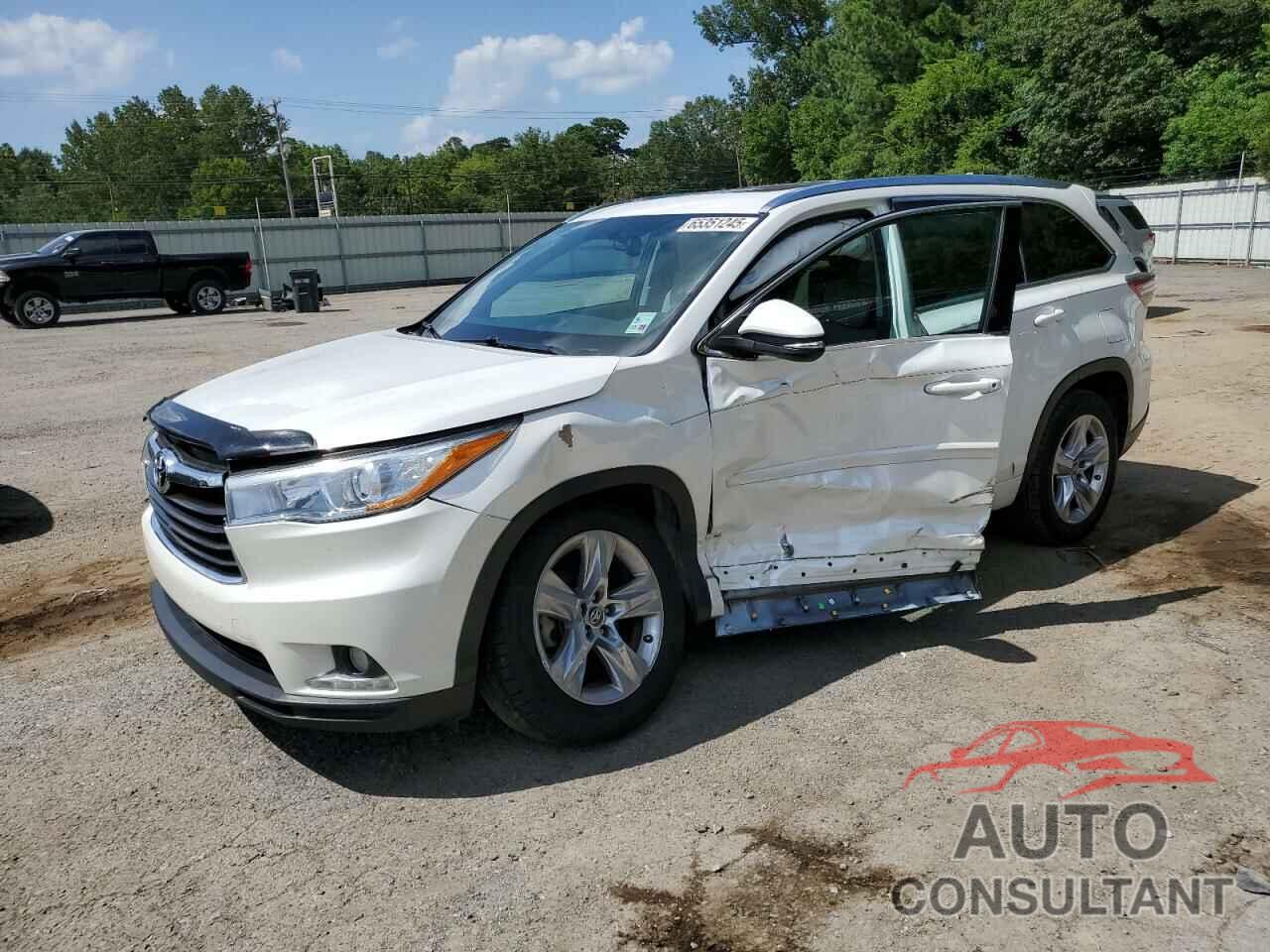 TOYOTA HIGHLANDER 2016 - 5TDYKRFH7GS164707
