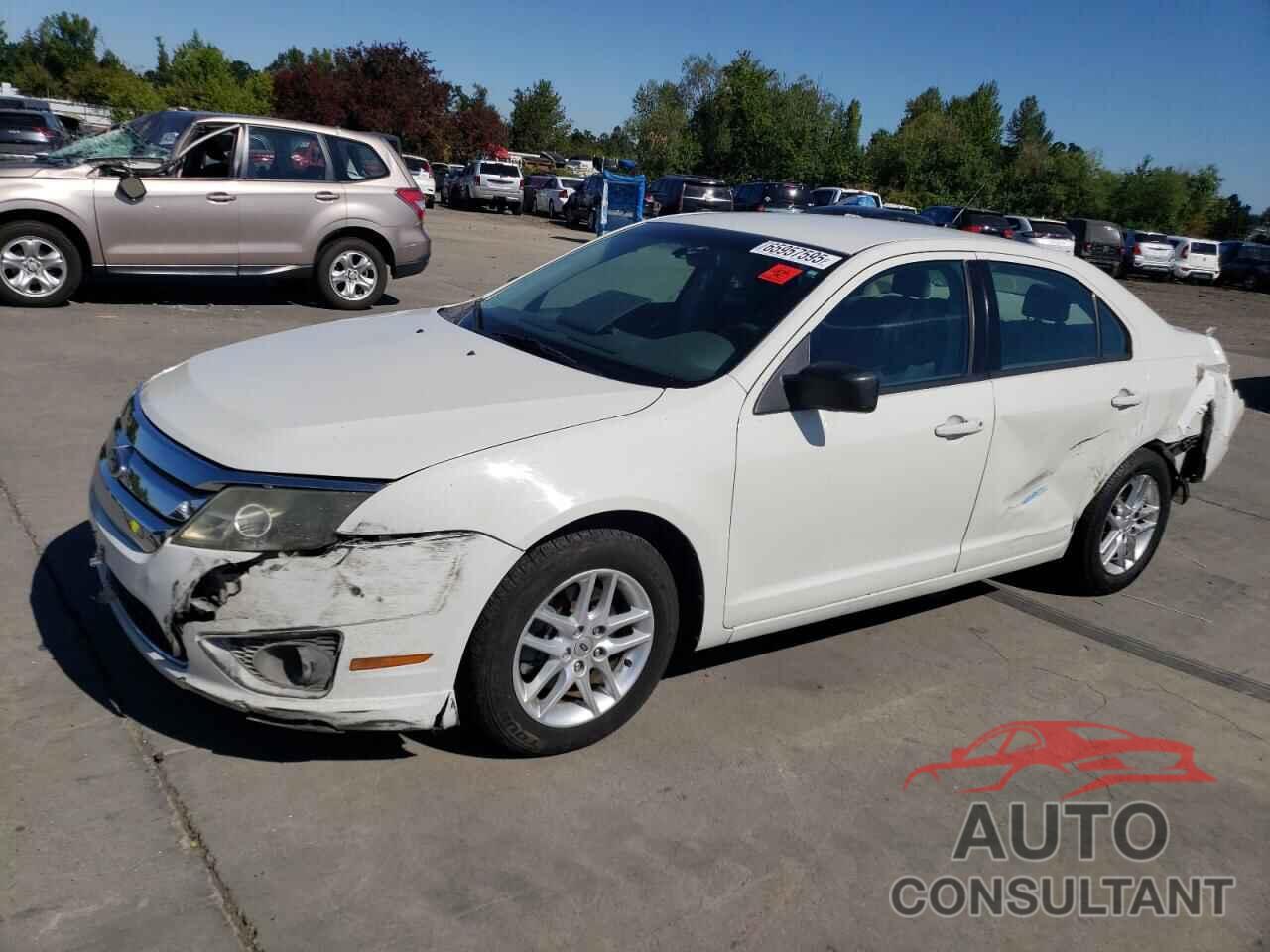 FORD FUSION 2012 - 3FAHP0GA8CR367042