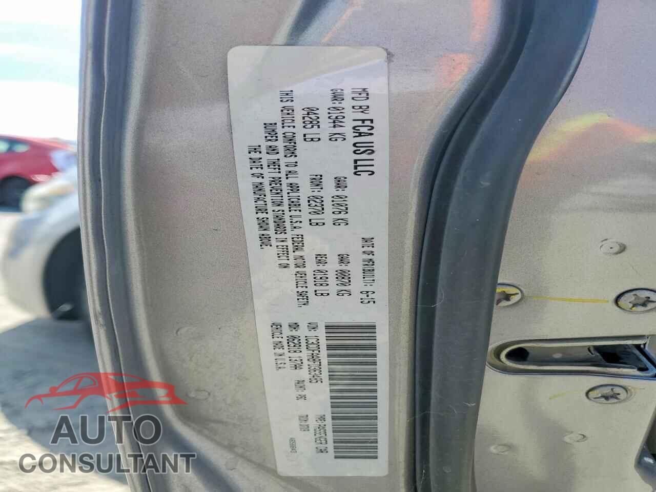 DODGE DART 2015 - 1C3CDFAA8FD363485