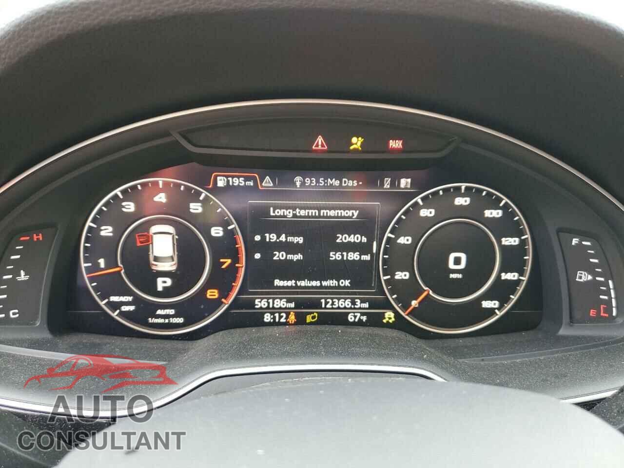 AUDI Q7 2019 - WA1VAAF76KD014424