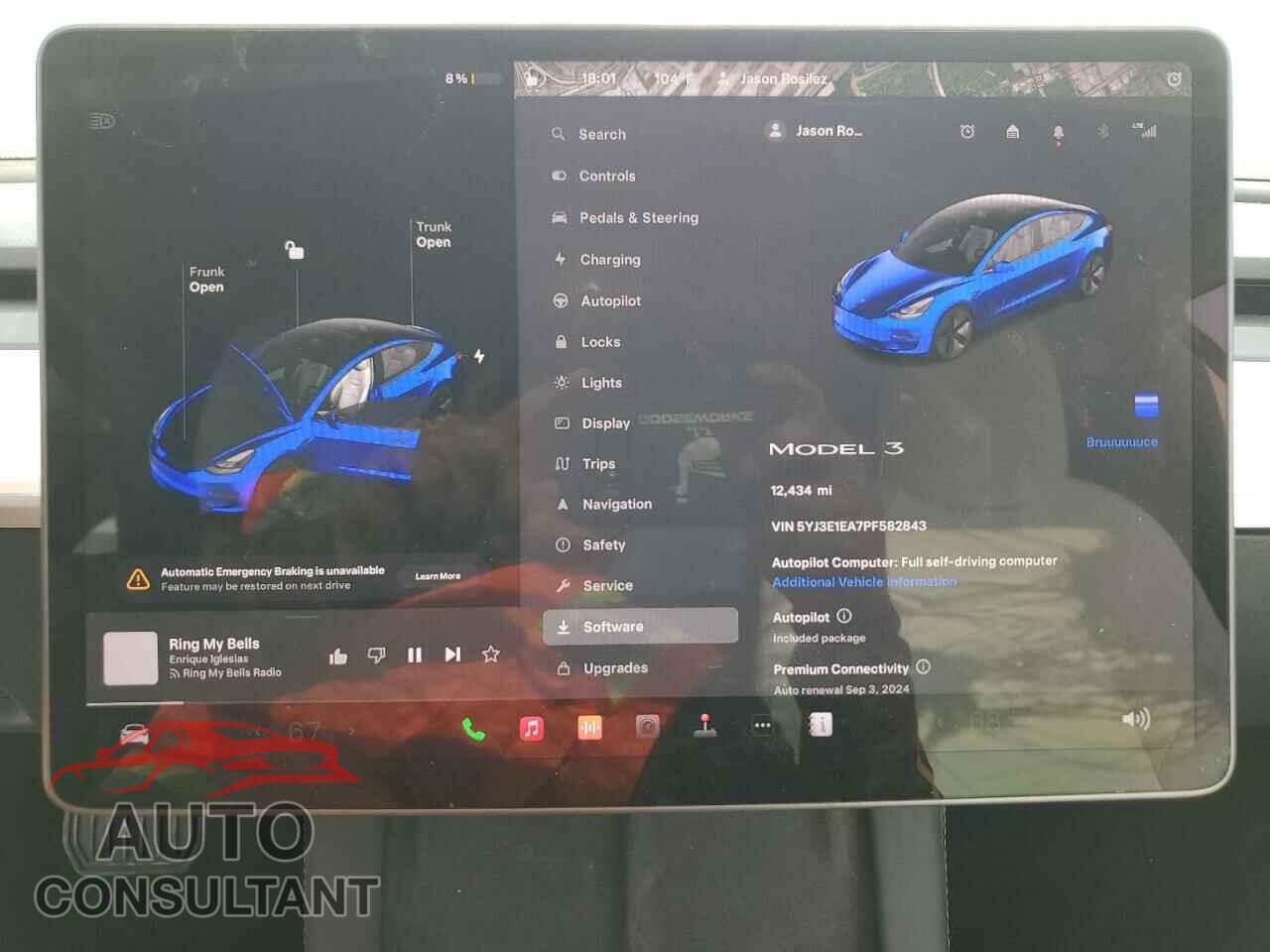 TESLA MODEL 3 2023 - 5YJ3E1EA7PF582843