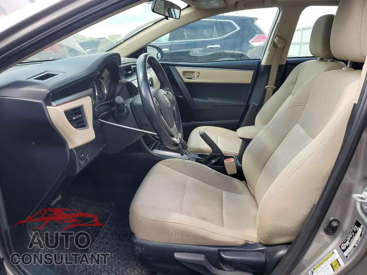 TOYOTA COROLLA 2014 - 2T1BURHE2EC040840
