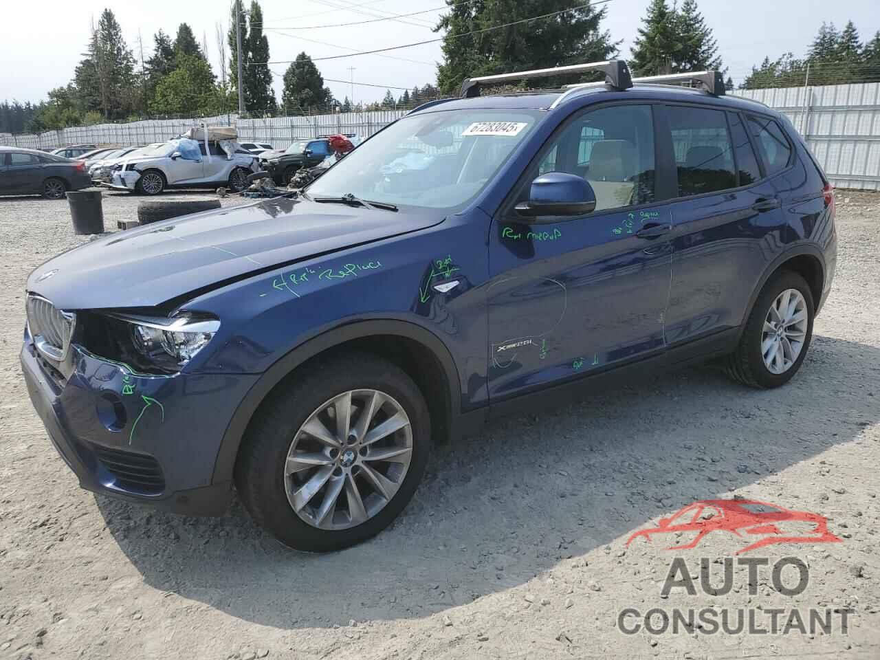 BMW X3 2017 - 5UXWX9C50H0T07647