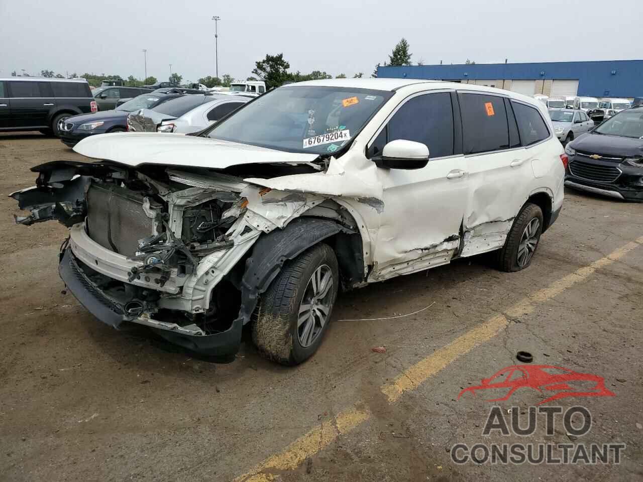 HONDA PILOT 2016 - 5FNYF6H37GB028540