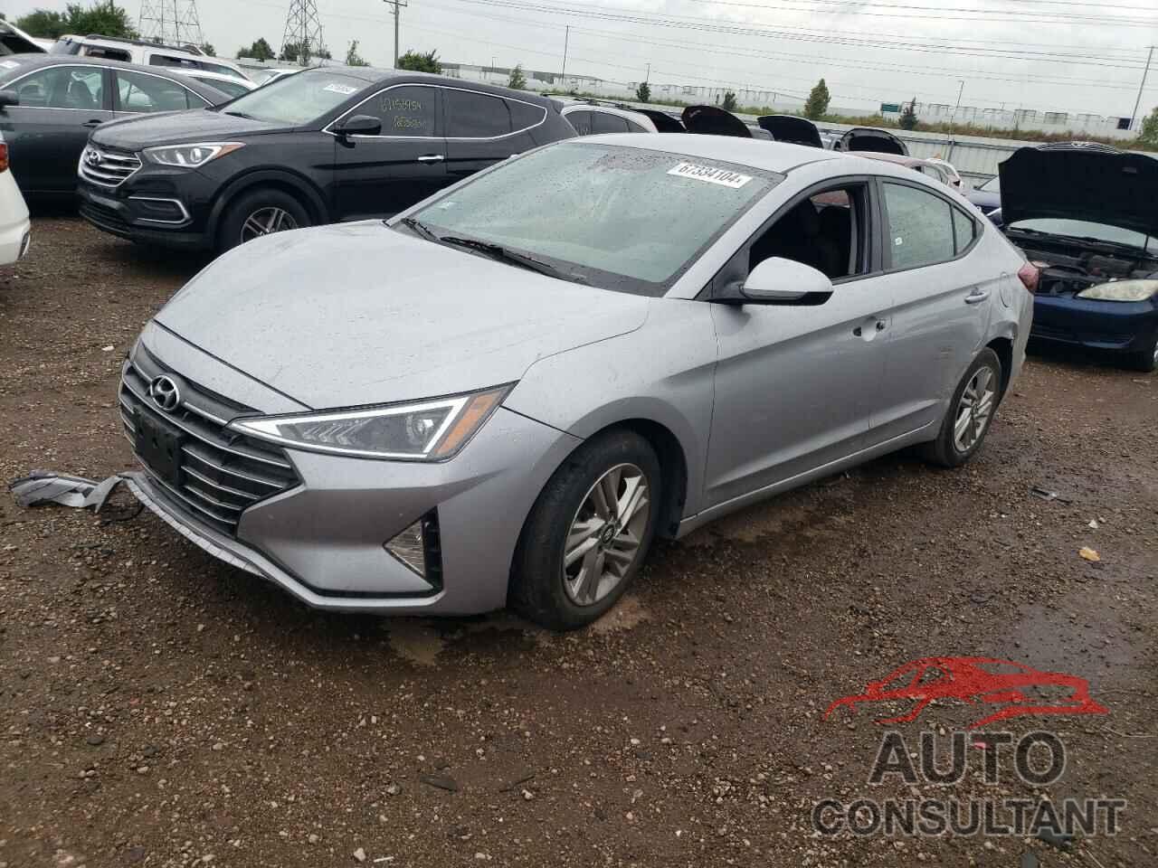 HYUNDAI ELANTRA 2020 - KMHD84LF3LU035383