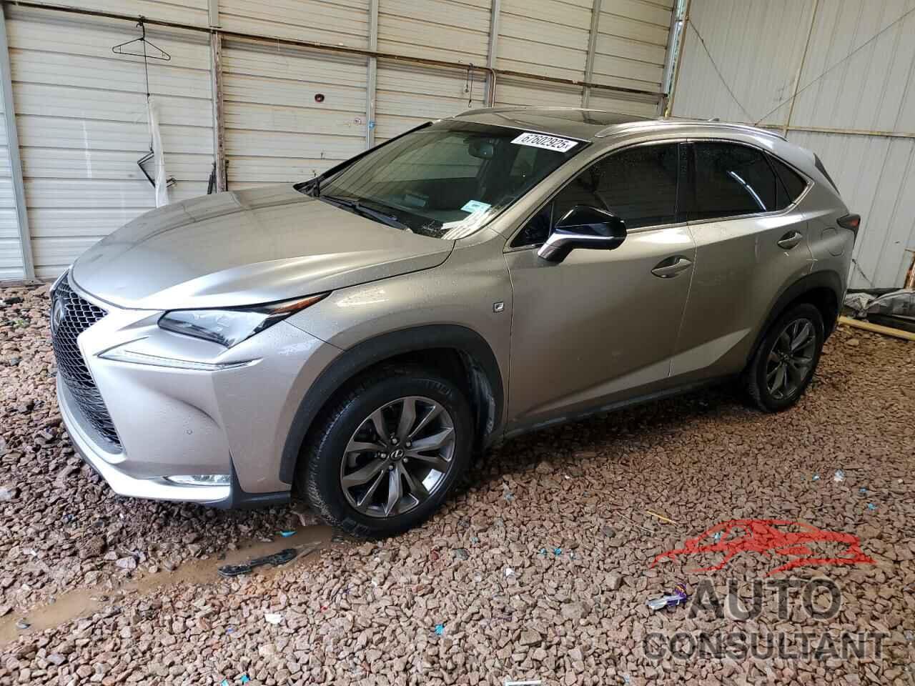 LEXUS NX 2016 - JTJYARBZ8G2042993