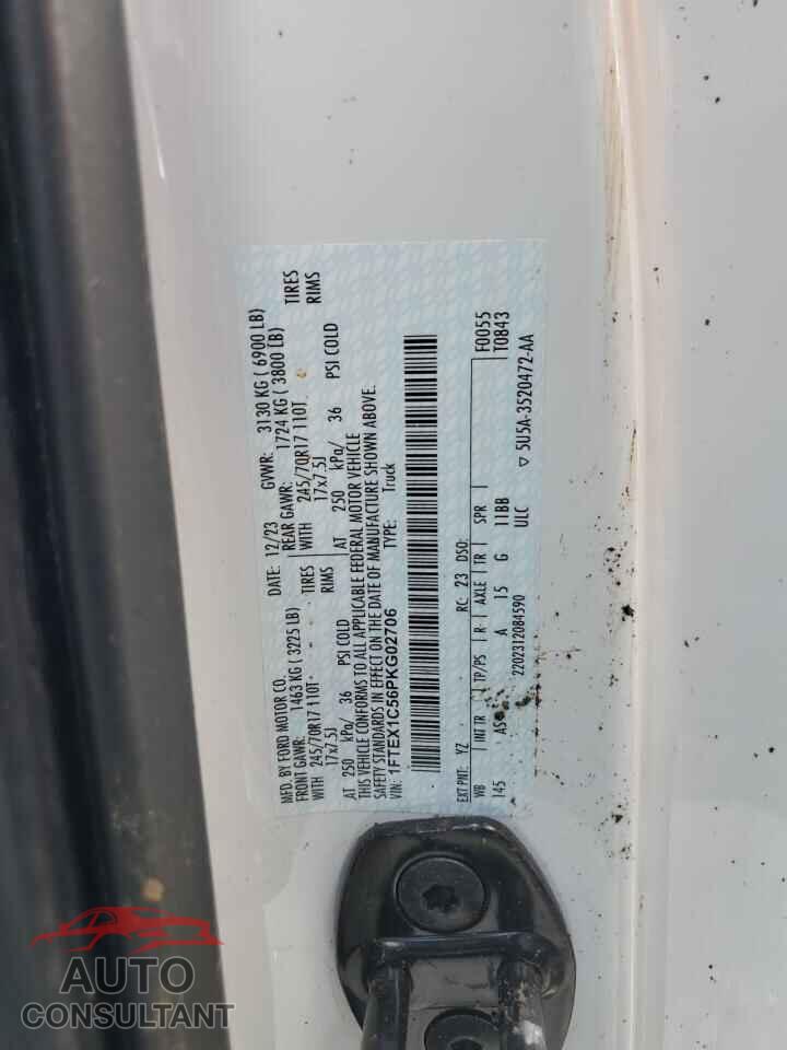 FORD F-150 2023 - 1FTEX1C56PKG02706
