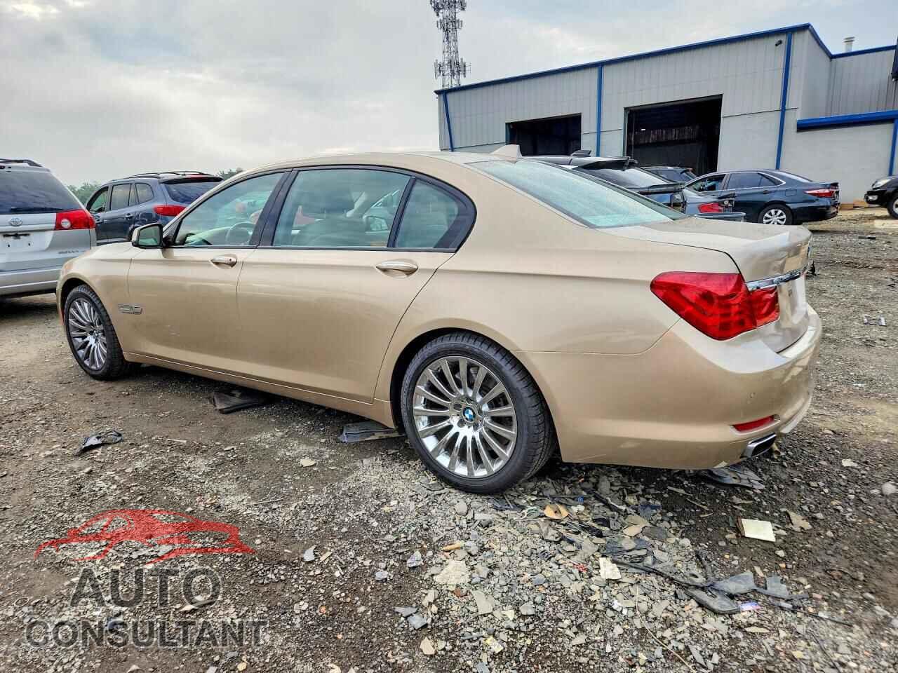 BMW 7 SERIES 2012 - WBAKB8C54CDX20484