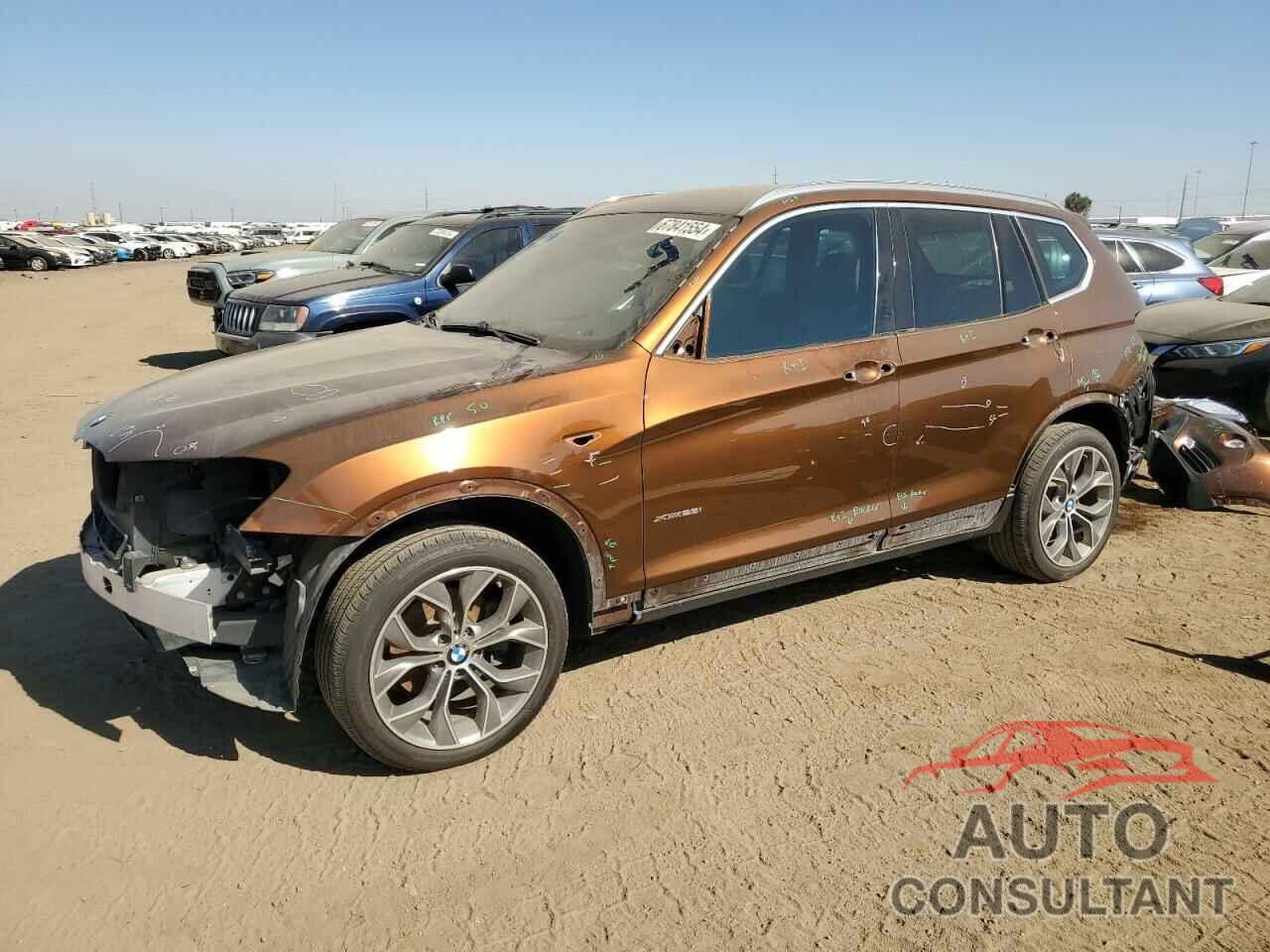 BMW X3 2017 - 5UXWX9C5XH0T09261