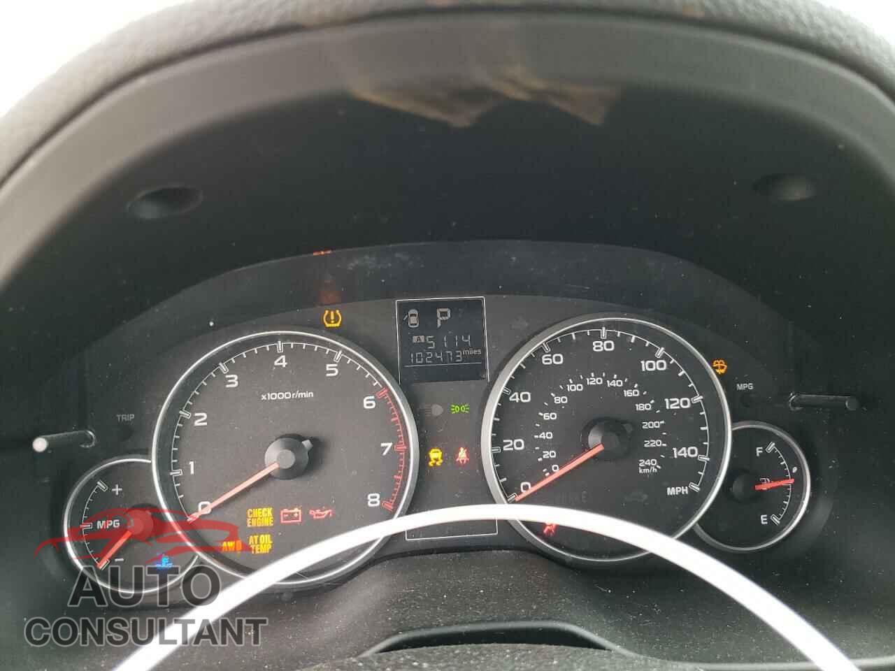 SUBARU OUTBACK 2014 - 4S4BRBCC7E3312558