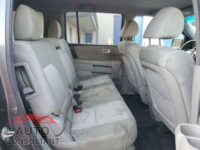 HONDA PILOT 2012 - 5FNYF4H22CB014177