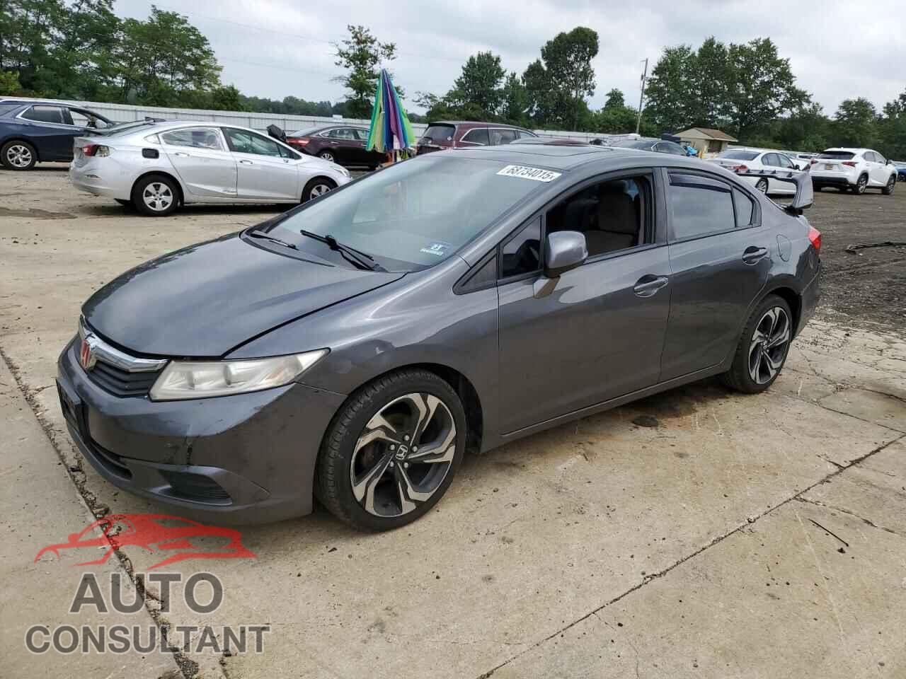 HONDA CIVIC 2012 - 19XFB2F86CE331254