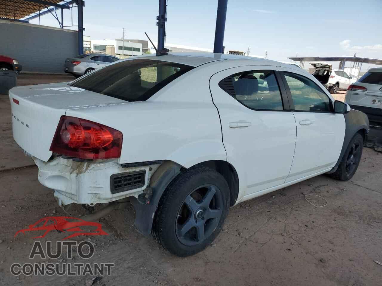 DODGE AVENGER 2012 - 1C3CDZCB0CN153637