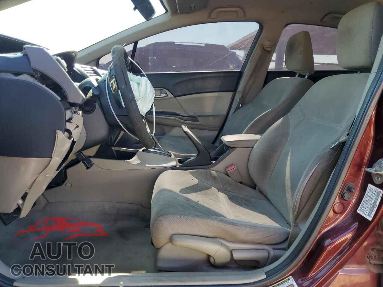 HONDA CIVIC 2012 - 19XFB2F52CE051689