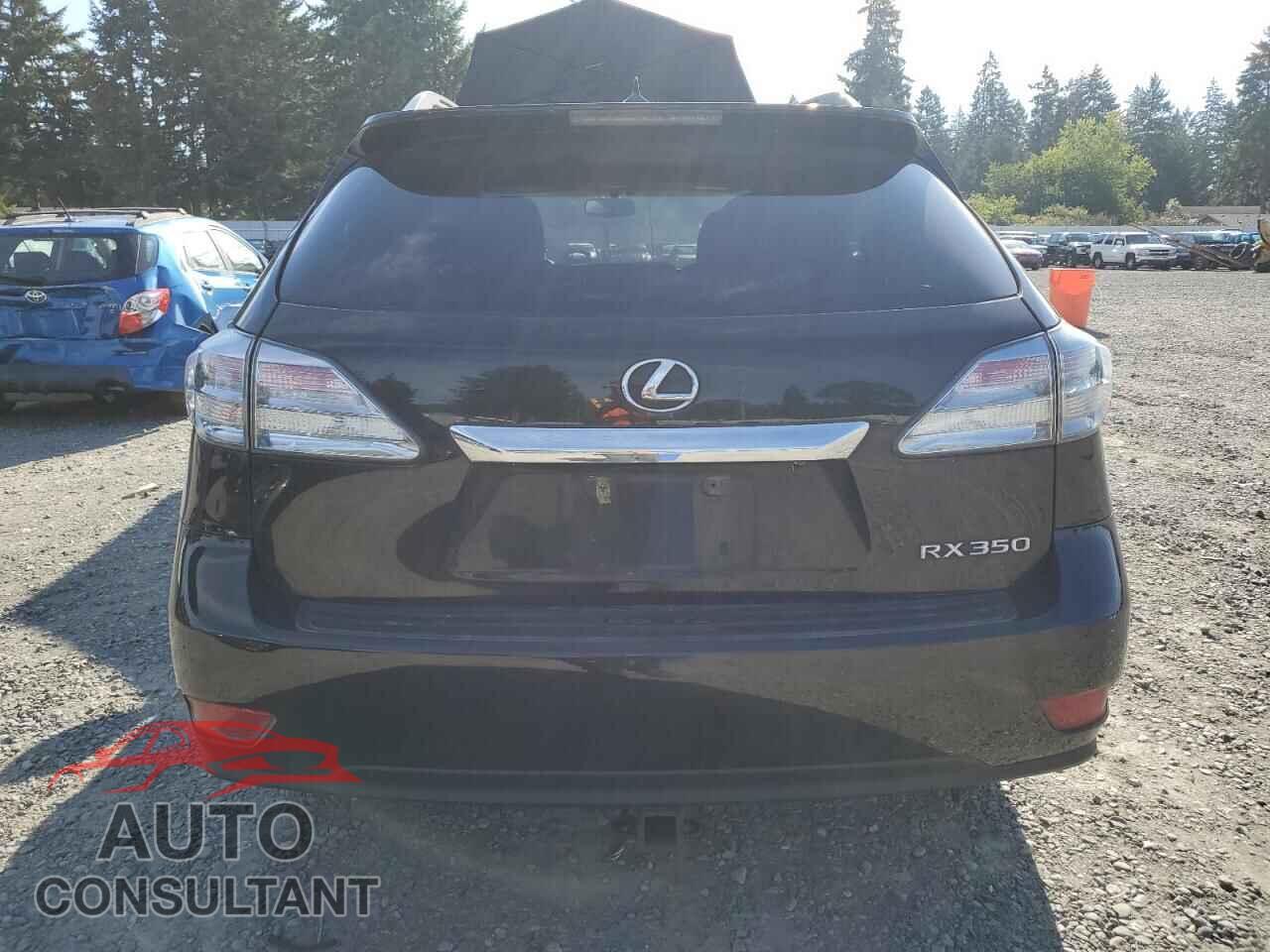LEXUS RX350 2011 - 2T2BK1BA2BC096362