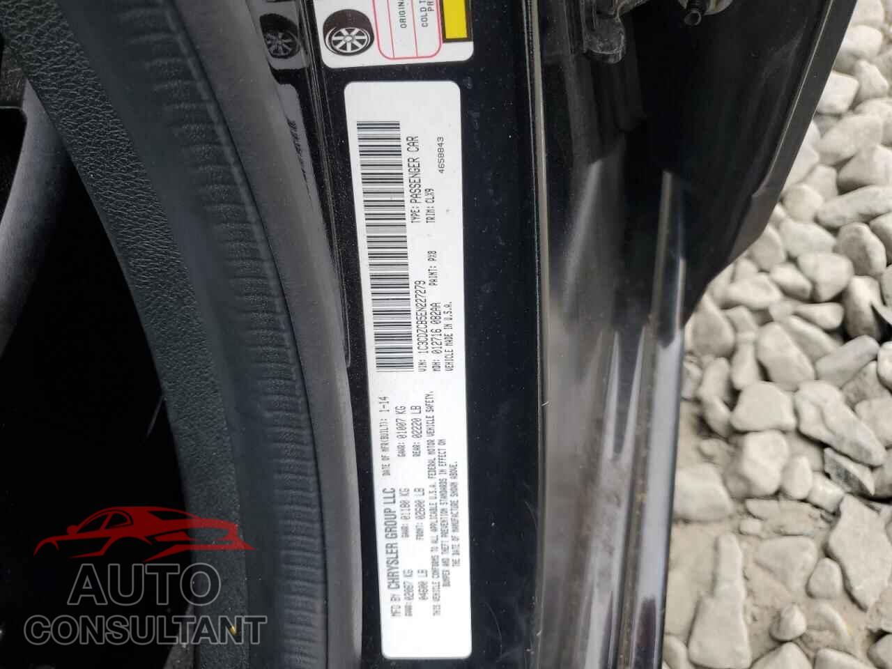 DODGE AVENGER 2014 - 1C3CDZCB5EN227279