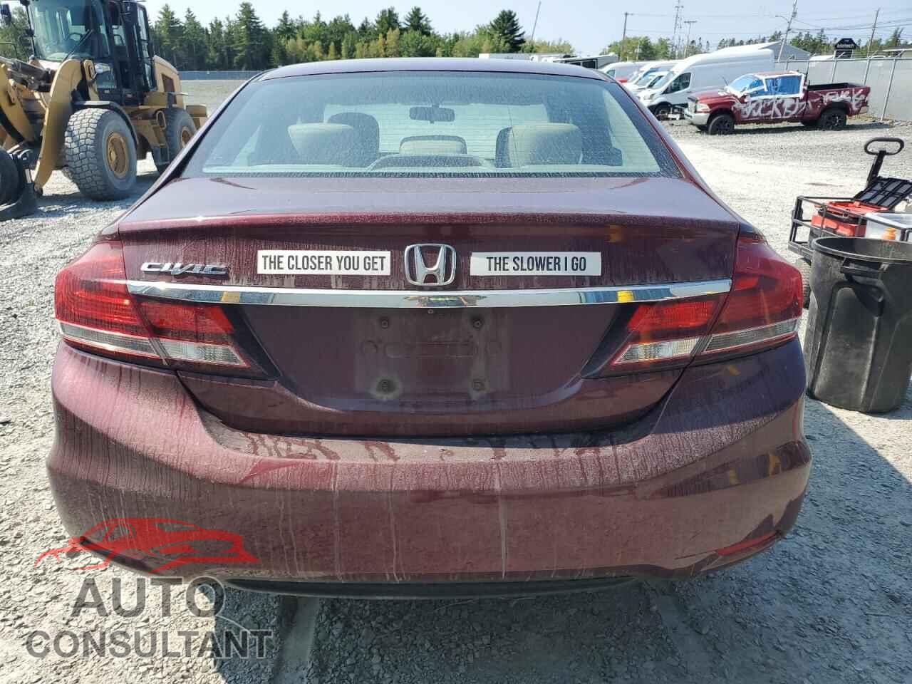 HONDA CIVIC 2013 - 2HGFB2F51DH034535
