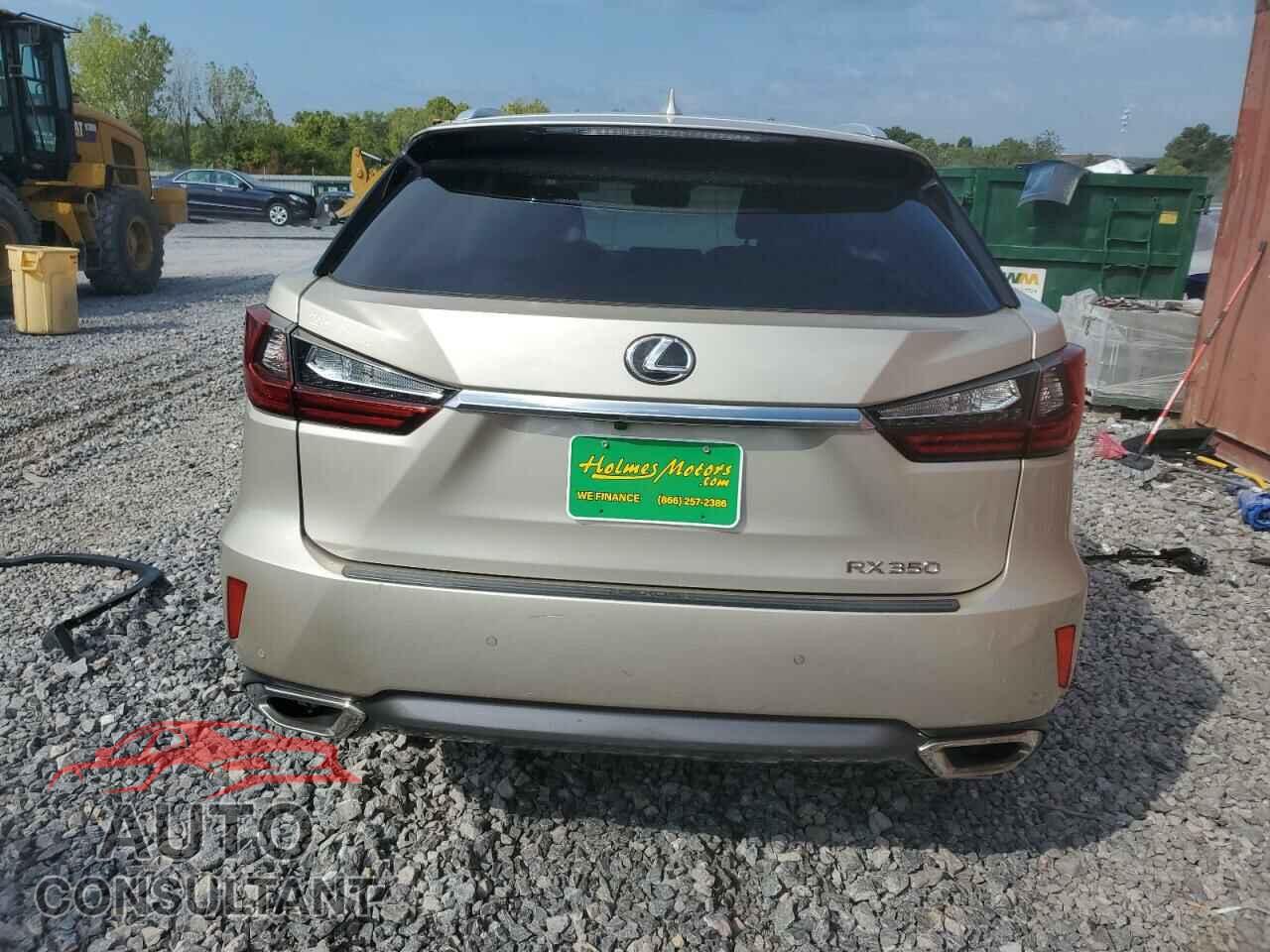 LEXUS RX350 2017 - 2T2BZMCA0HC080424