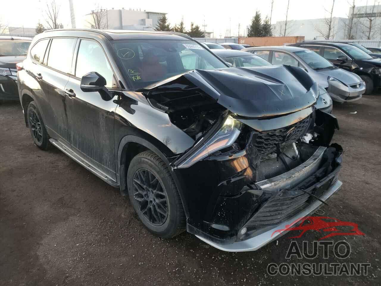 TOYOTA HIGHLANDER 2021 - 5TDLZRBH5MS124553