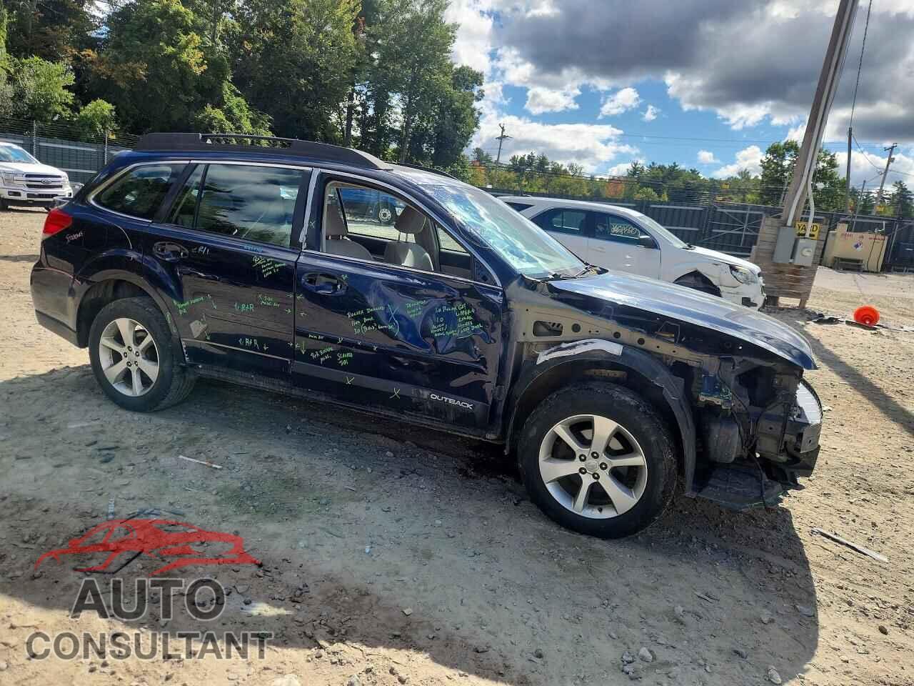 SUBARU OUTBACK 2014 - 4S4BRBAC4E3265766