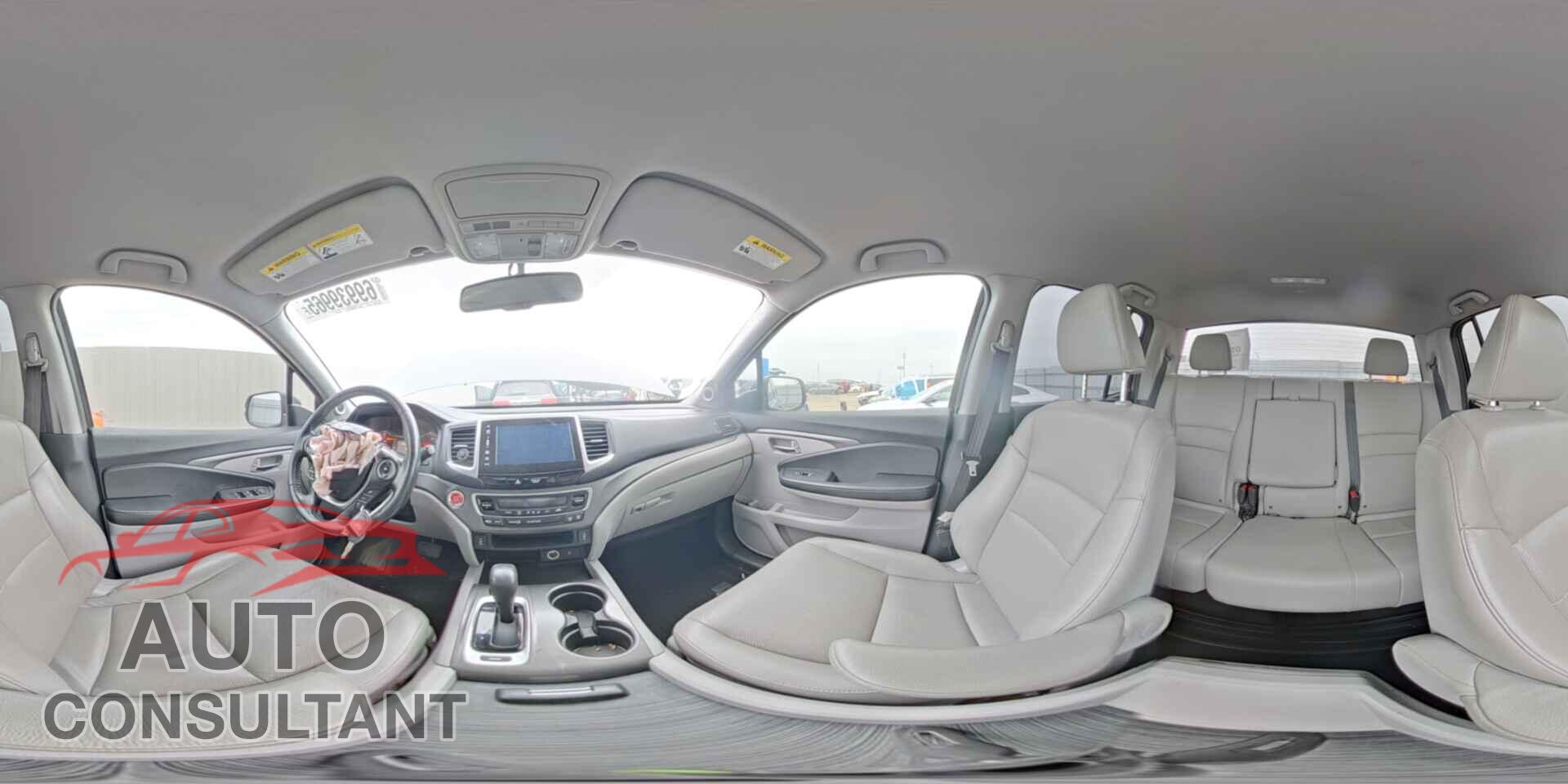 HONDA RIDGELINE 2017 - 5FPYK2F68HB009358