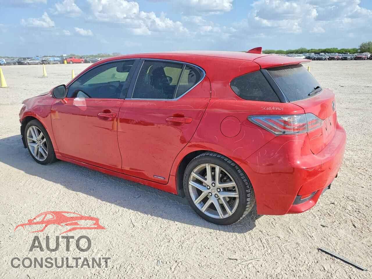 LEXUS CT 200 2015 - JTHKD5BH7F2215738