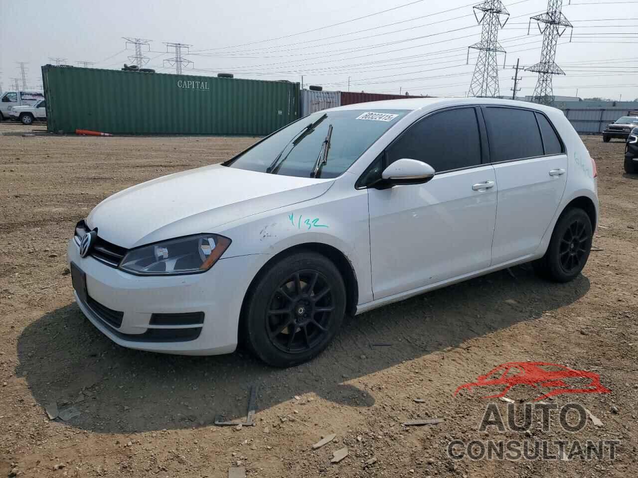 VOLKSWAGEN GOLF 2015 - 3VW2A7AU1FM036640