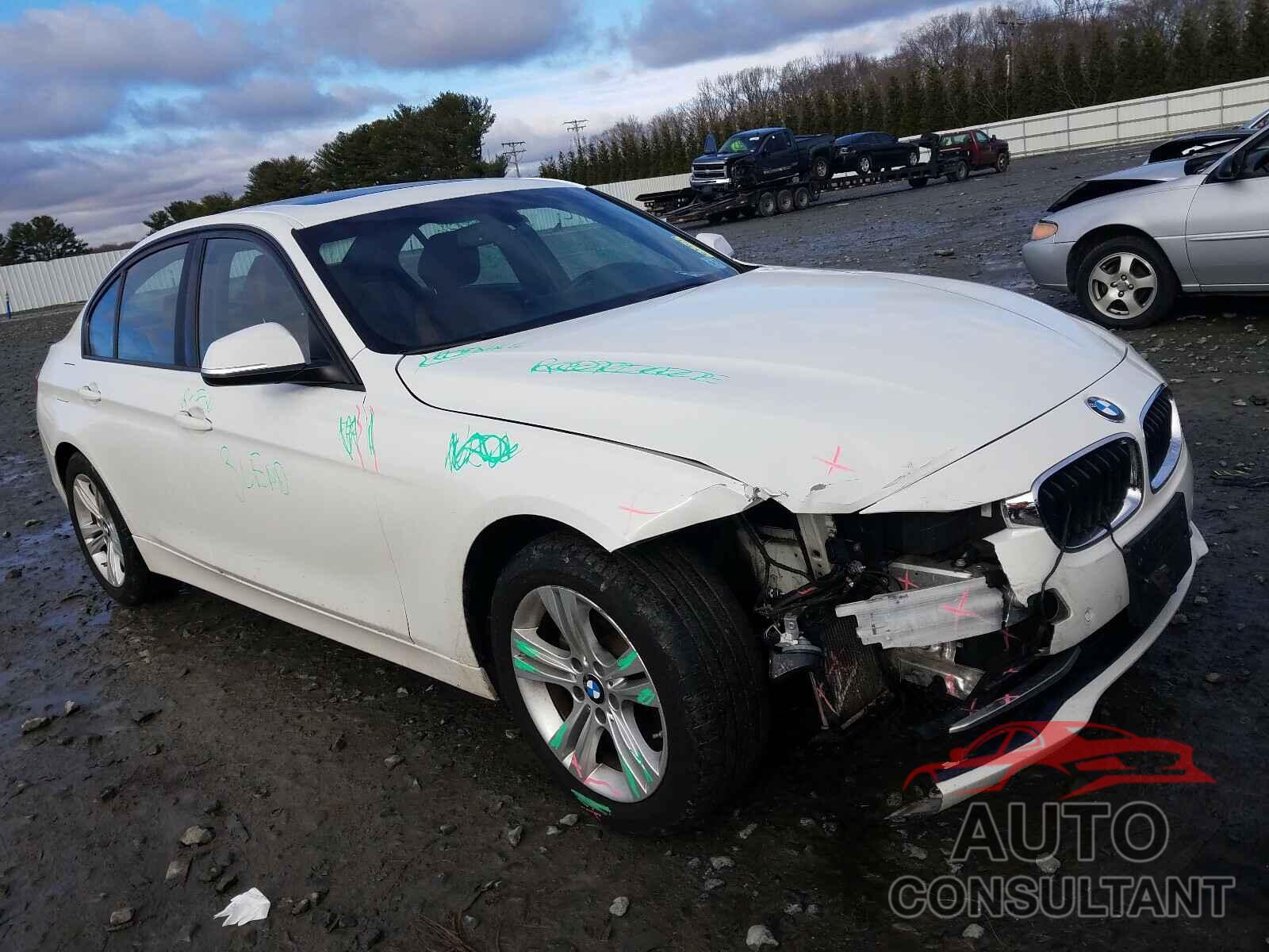 BMW 3 SERIES 2016 - WBA8E3C5XGK500014