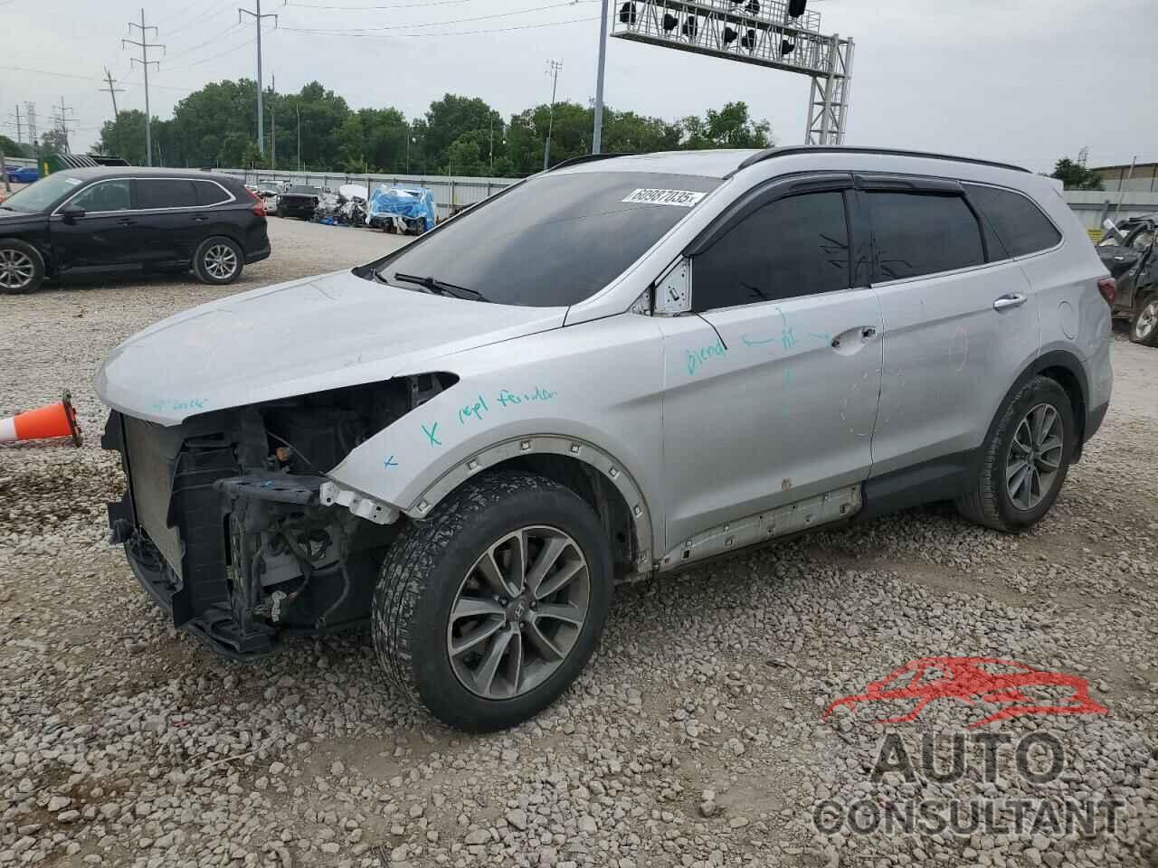 HYUNDAI SANTA FE 2017 - KM8SM4HFXHU221067