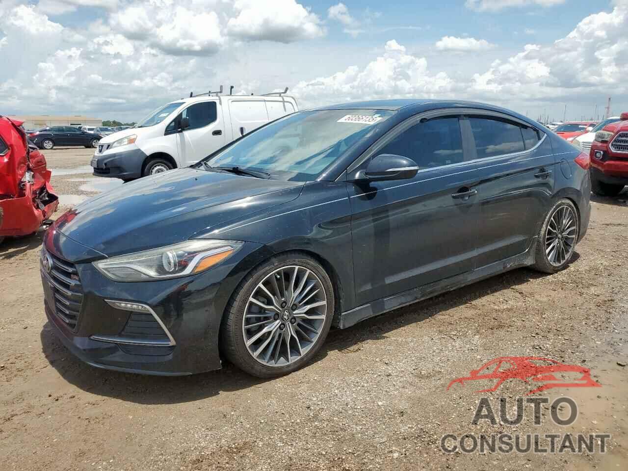 HYUNDAI ELANTRA 2017 - KMHD04LB4HU366498
