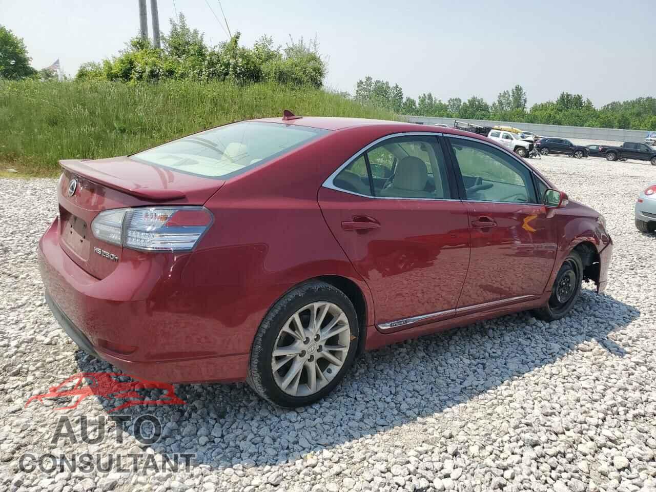 LEXUS HS 2010 - JTHBB1BA2A2021869