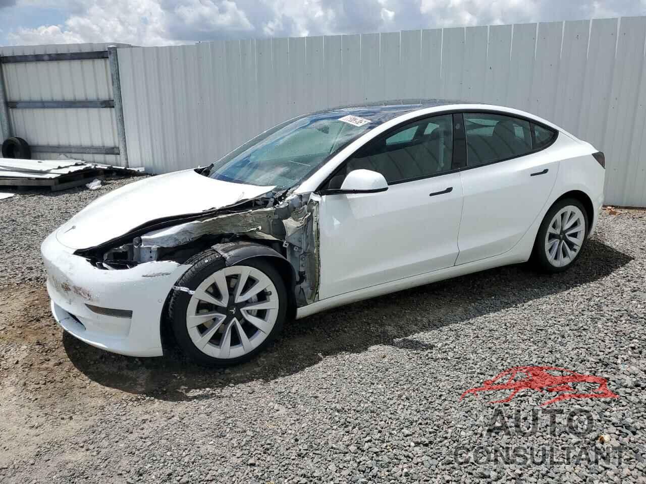 TESLA MODEL 3 2022 - 5YJ3E1EA9NF371625