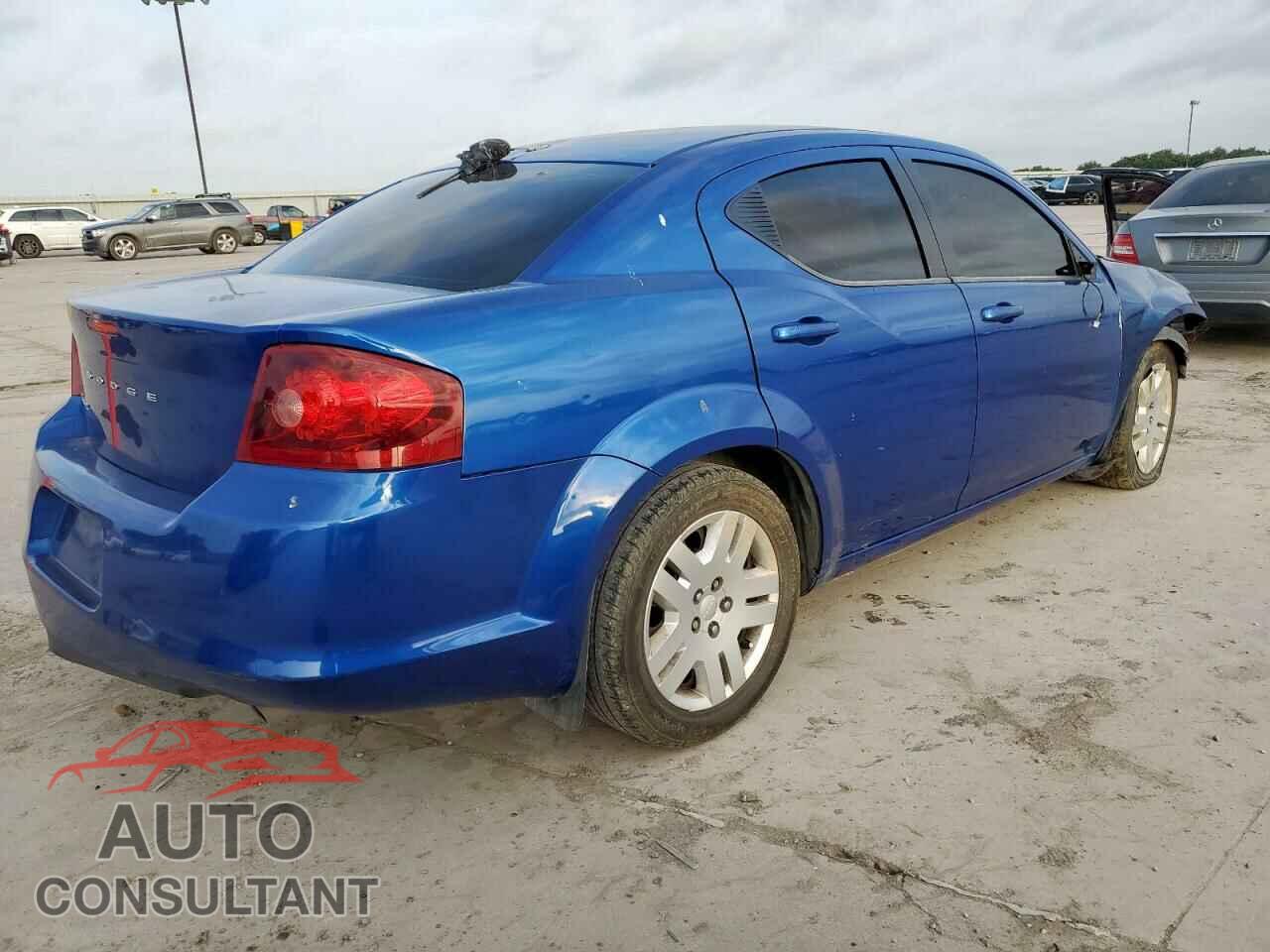 DODGE AVENGER 2013 - 1C3CDZAG9DN748437
