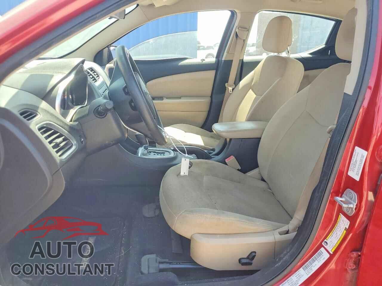 DODGE AVENGER 2012 - 1C3CDZAG0CN322053