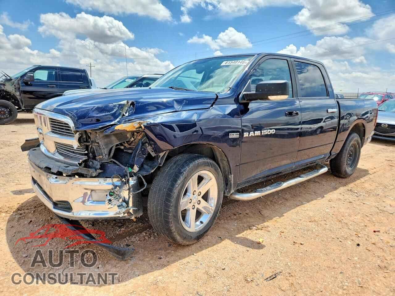 DODGE RAM 1500 2012 - 1C6RD6LT5CS160055