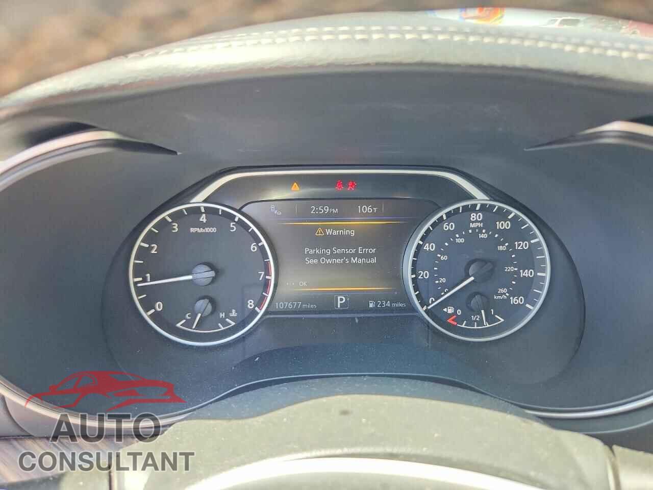 NISSAN MAXIMA 2017 - 1N4AA6AP1HC397072