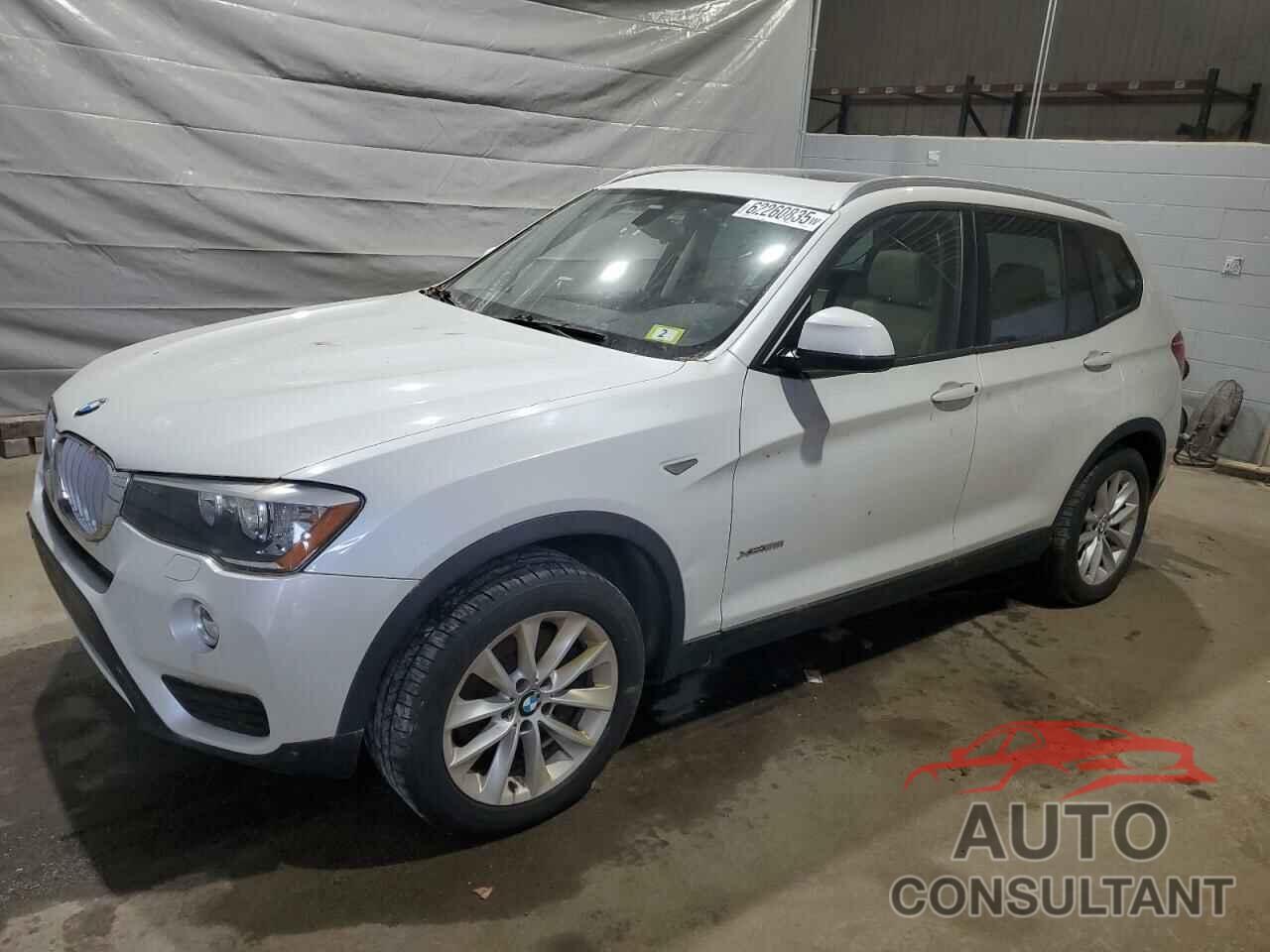 BMW X3 2015 - 5UXWX9C52F0D52248