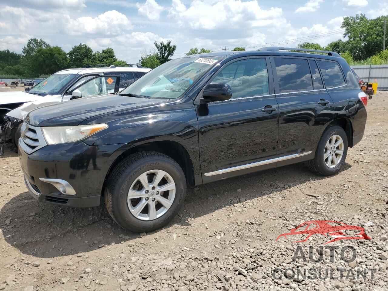TOYOTA HIGHLANDER 2012 - 5TDZA3EH2CS020871