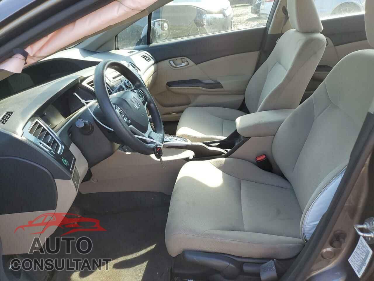 HONDA CIVIC 2013 - 19XFB2F57DE291399